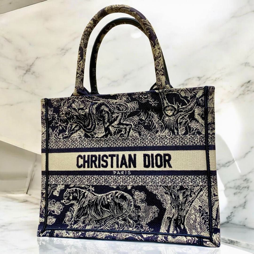 クリスチャンディオール ブックトート スモール トワル ドゥ