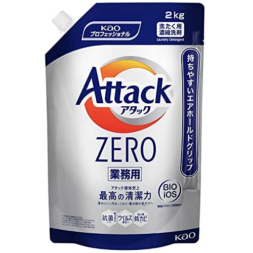 ケース販売 2kg×6 花王 アタック ＺＥＲＯ 業務用 2kg