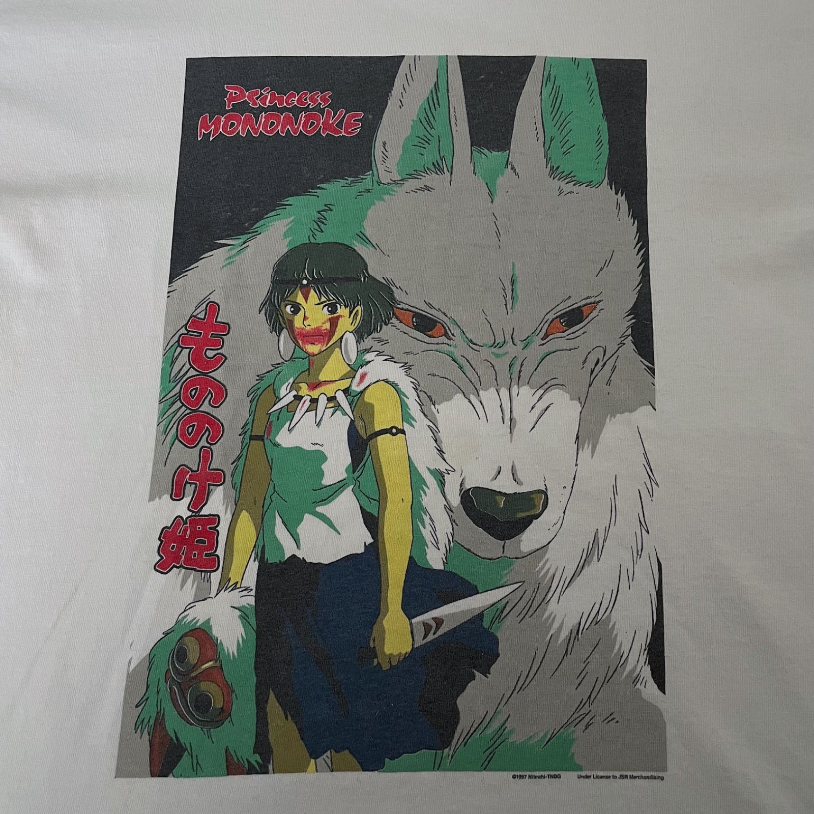 90s Tシャツ もののけ姫 ジブリ ナウシカ ヴィンテージ 映画 当時物 