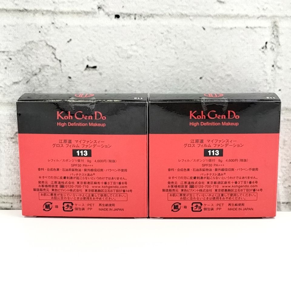 江原道 マイファンスィー グロス フィルム ファンデーション 113