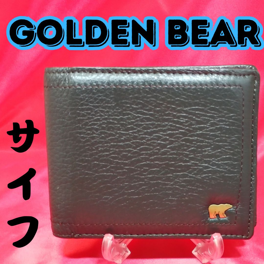 Golden Bear ブラック 二つ折り財布（BRAUN BUFFEL GERMANY 二