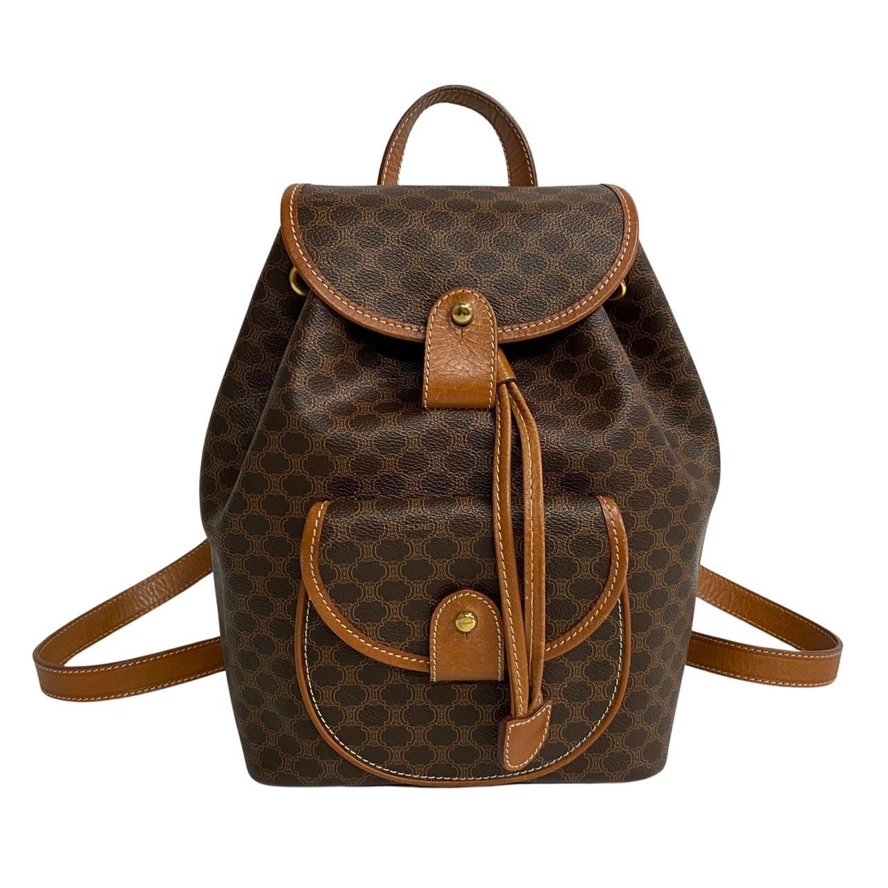 極 美品 CELINE セリーヌ マカダム ブラゾン トリオンフ 柄