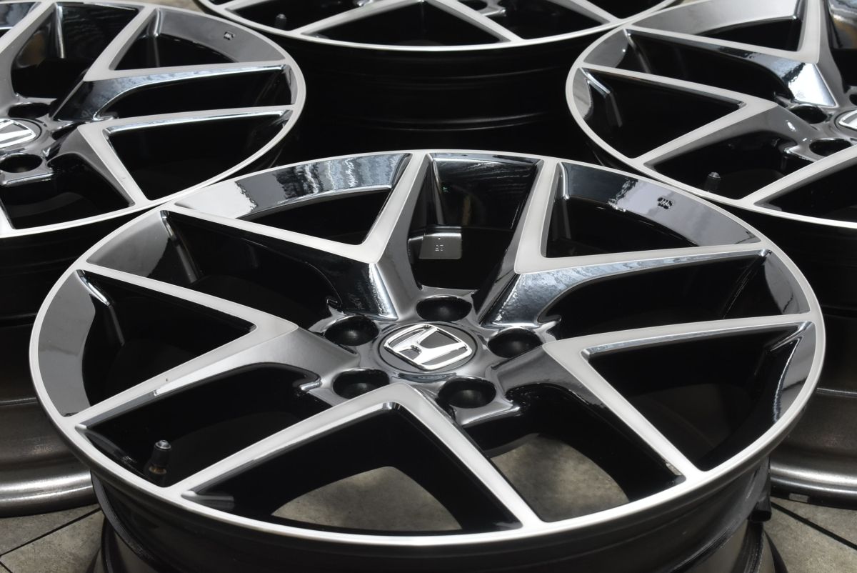 新車外し品 ホンダ FL1 シビック 純正 18in 8.0J 50 PCD114.3 4本セット アコード オデッセイ ヴェゼル ZR-V WR-V 流用