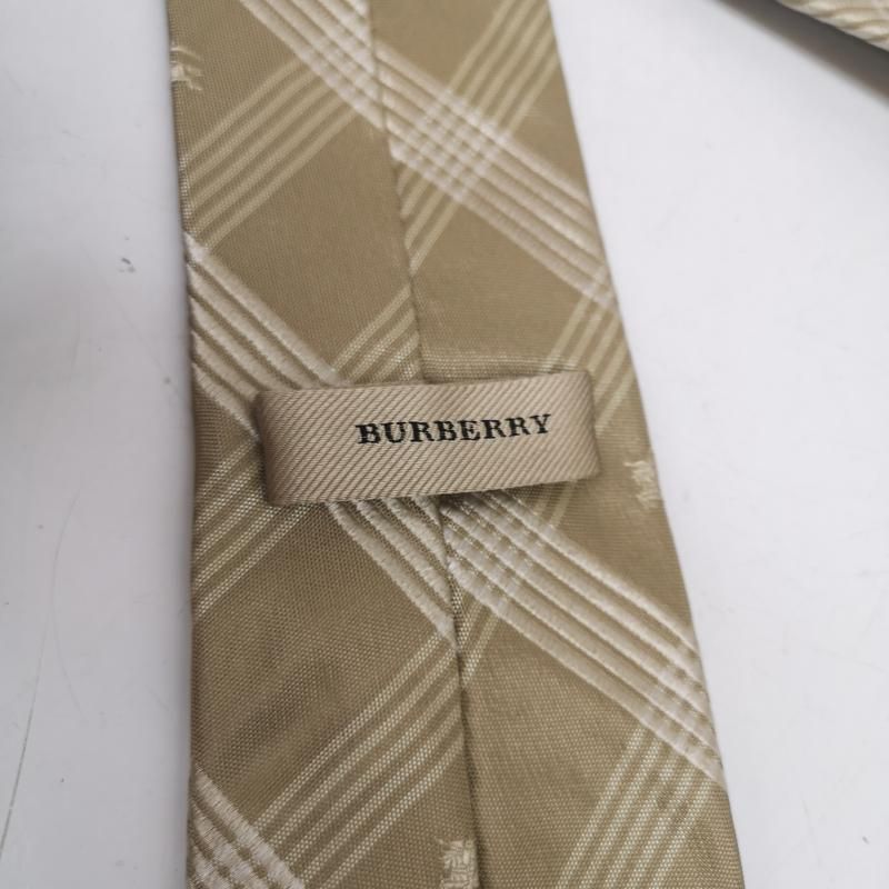 BURBERRY バーバリー ネクタイ シルク ネクタイ チェック
