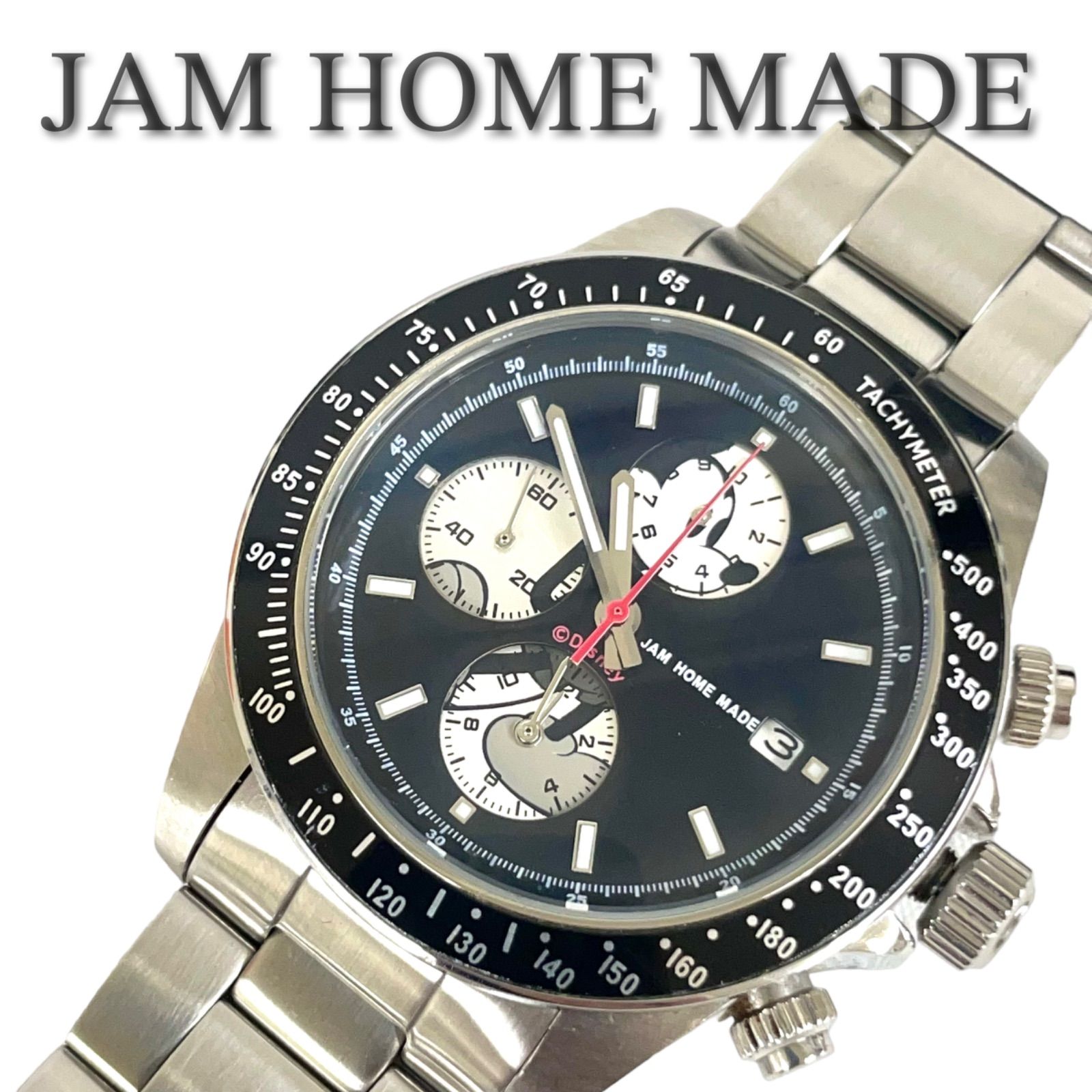JAM HOME MADE ミッキーマウス クロノグラフ時計