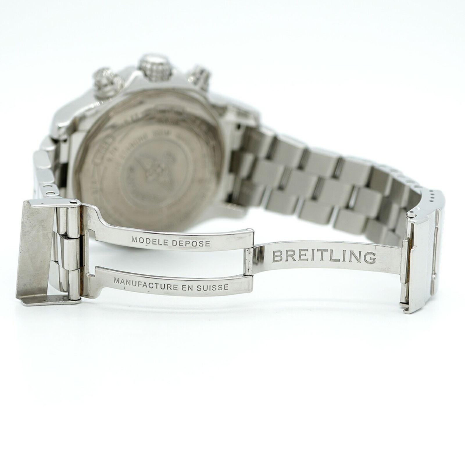 ネイビー文字盤腕時計