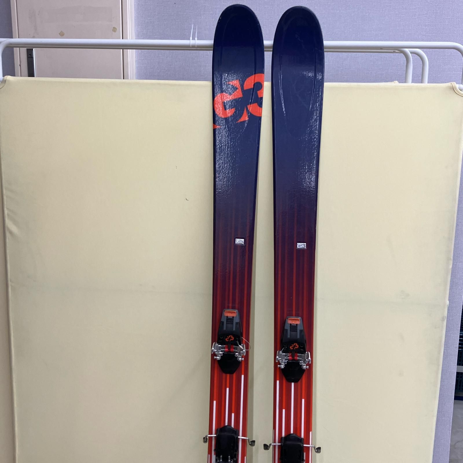 山スキー パウダー バックカントリー スキー G3 DISTRICT 100 172cm
