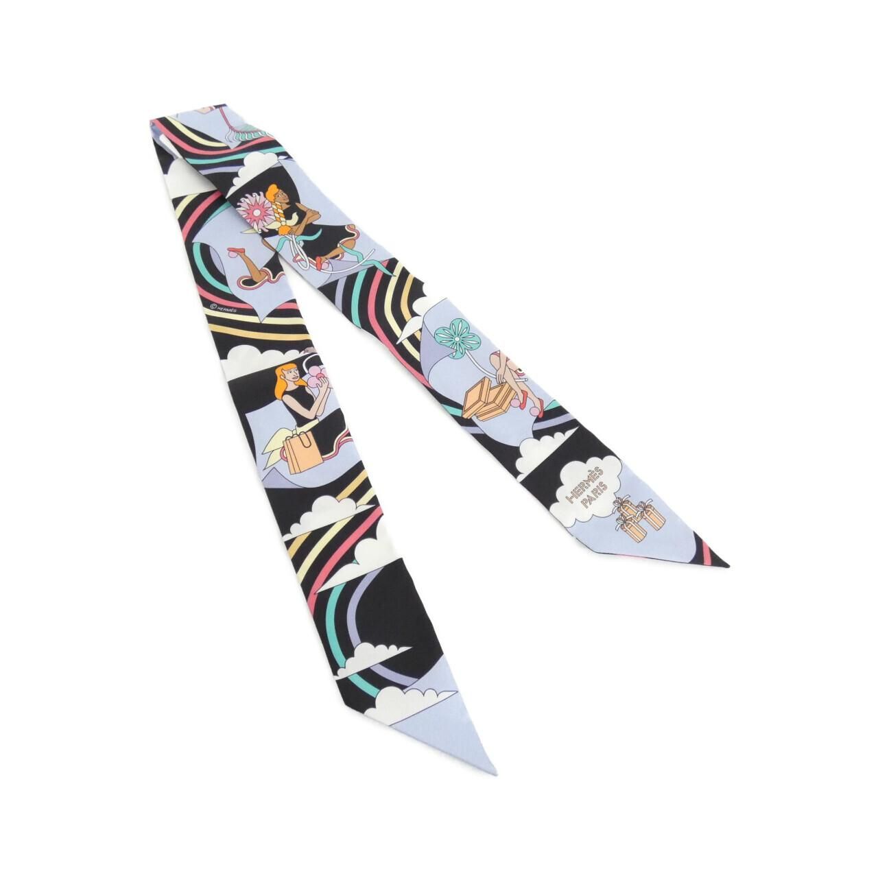 ♥品 エルメス CARRES VOLANTS ツイリー 063849S スカーフ