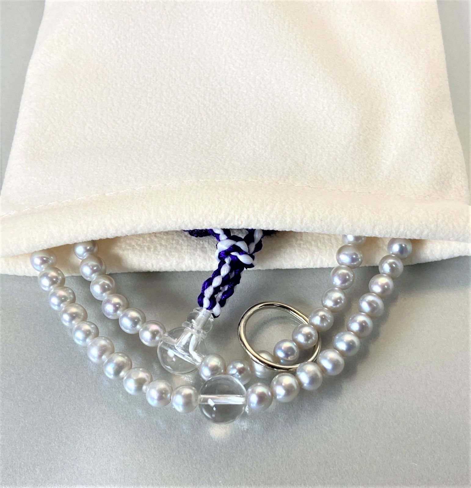 曹洞宗用 百八珠 念珠 数珠 淡水真珠 グレーカラー 送料無料 念珠袋 曹洞宗用 百八珠 念珠 数珠 淡水真珠 グレーカラー 送料無料 念珠袋