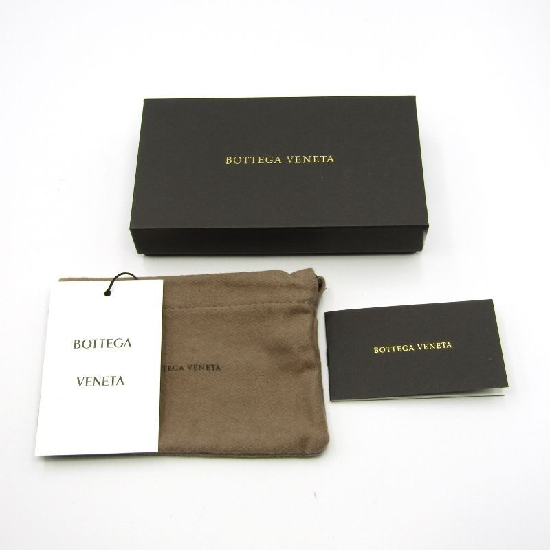 美品 BOTTEGA VENETA ボッテガヴェネタ キーリング 113539 V001D 4014 イントレチャート キーホルダー ブルー  80006759