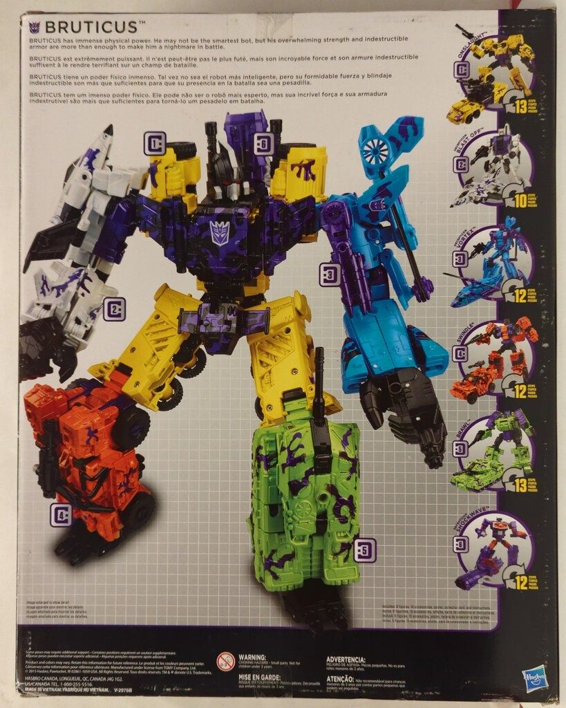 HASBRO COMBINER WARS TRANSFORMERS BRUTICUS G2カラー