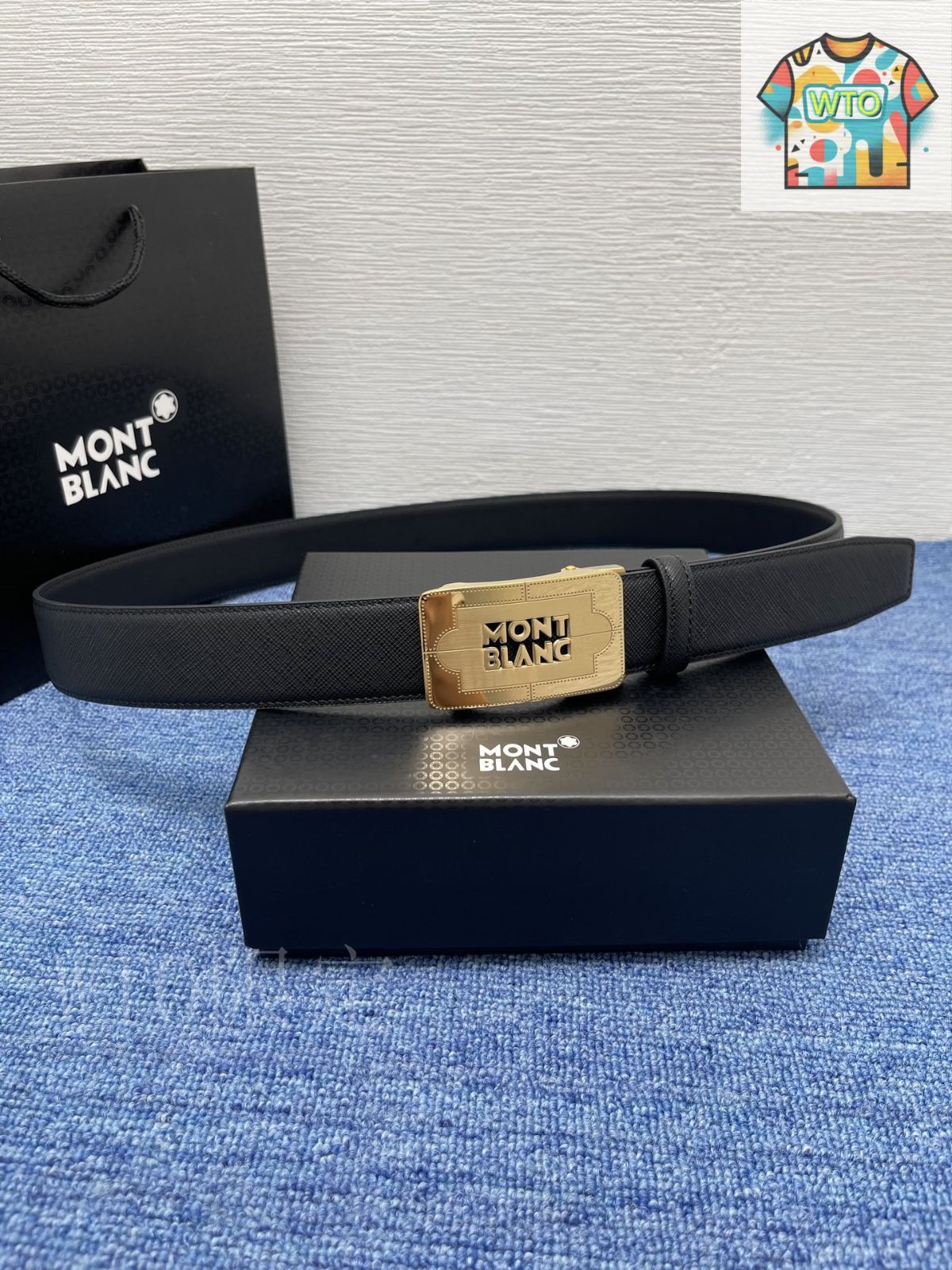 今日WTO】Montblanc モンブラン メンズベルト-XD62 - メルカリ