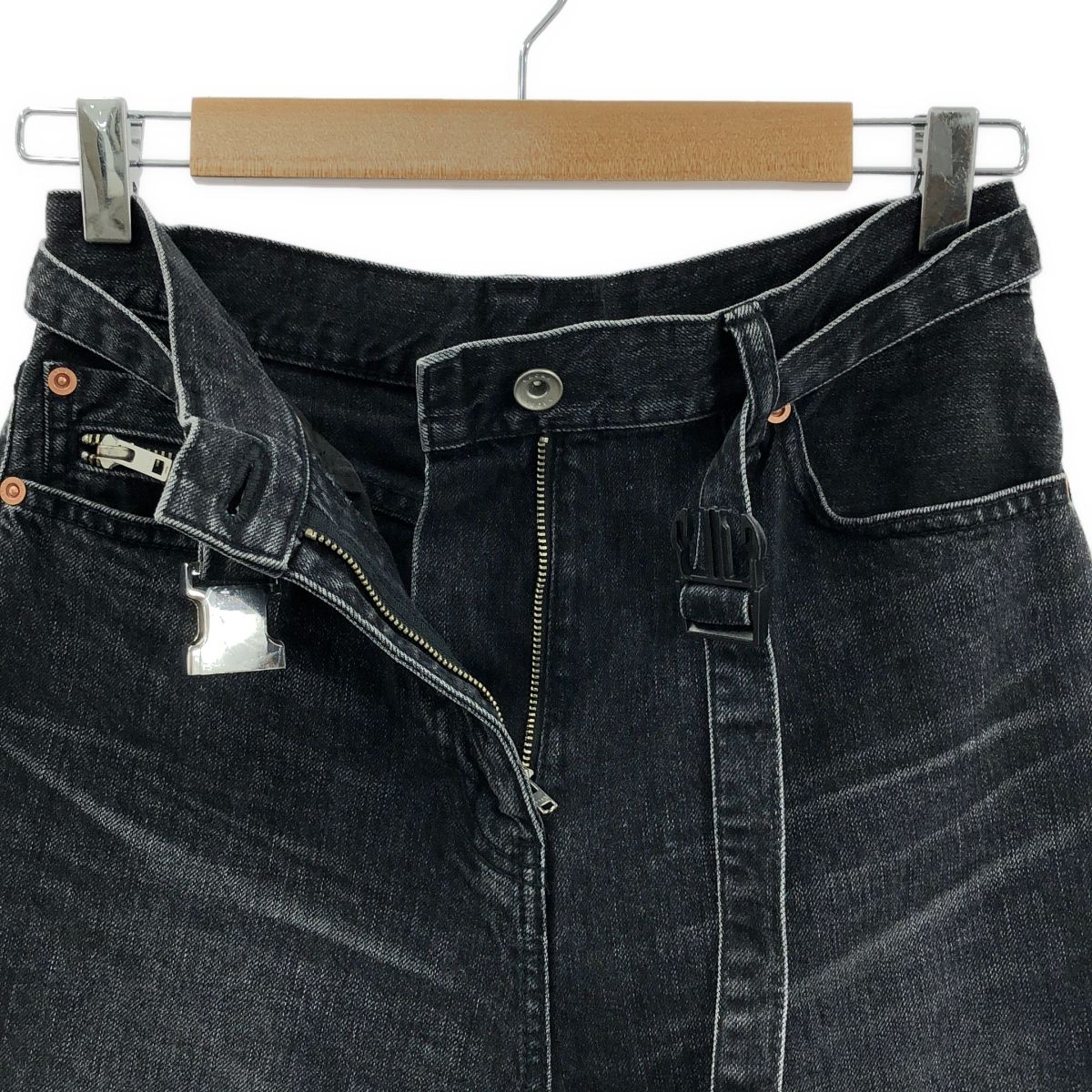 sacai / サカイ | 2023SS | Boot Cut Denim Pants ブーツカット デニム  