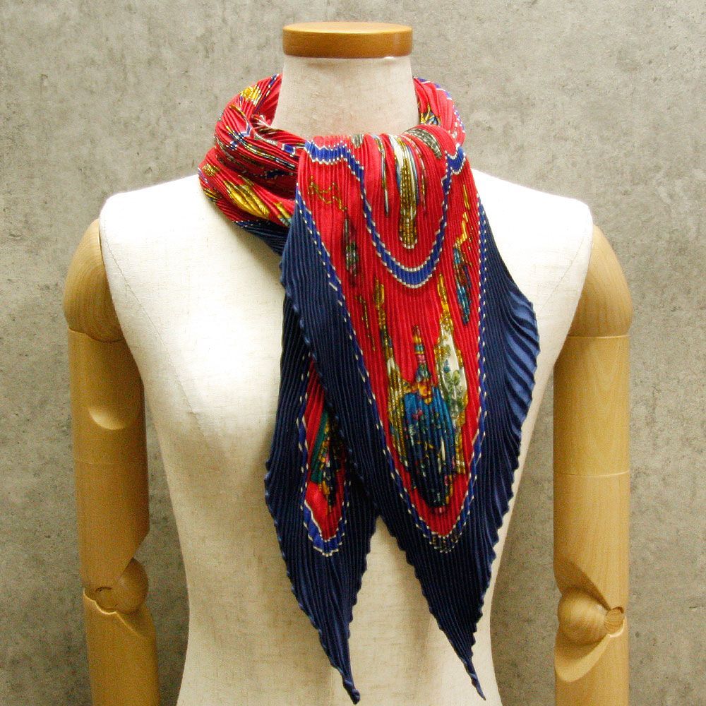 中古 エルメス スカーフ カレ 90 レディース グリーン系 シルク Qu importe le flacon pourvu qu'on ait l'ivresse 香水瓶柄 古着 中古 良品】エルメス HERMES スカーフ プリーツカレ 90 Qu' importe le