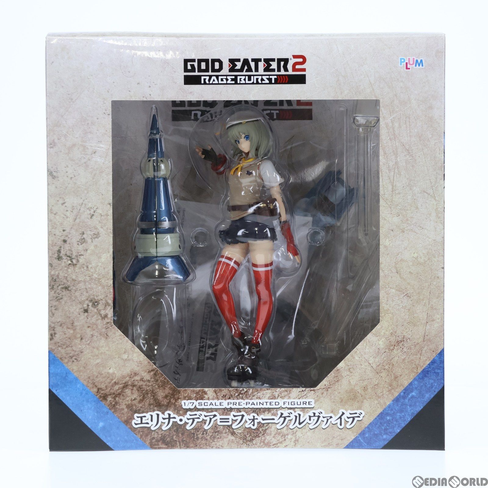 エリナ・デア=フォーゲルヴァイデ GOD EATER 2 RAGE BURST(ゴッドイーター2 レイジバースト) 1/7 完成品  フィギュア(PF041) PLUM(プラム) - メルカリ