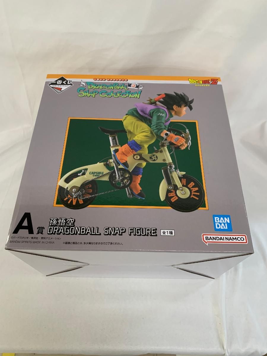 DRAGONBALL SNAP FIGURE 孫悟空 A賞 未開封】ドラゴンボールスナップコレクション A賞 孫悟空 自転車