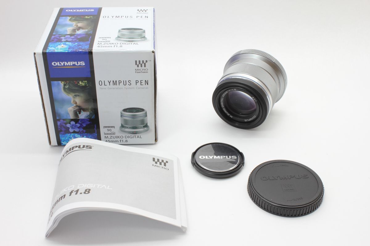 極上品】オリンパス OLYMPUS M.ZUIKO DIGITAL 45mm F1.8