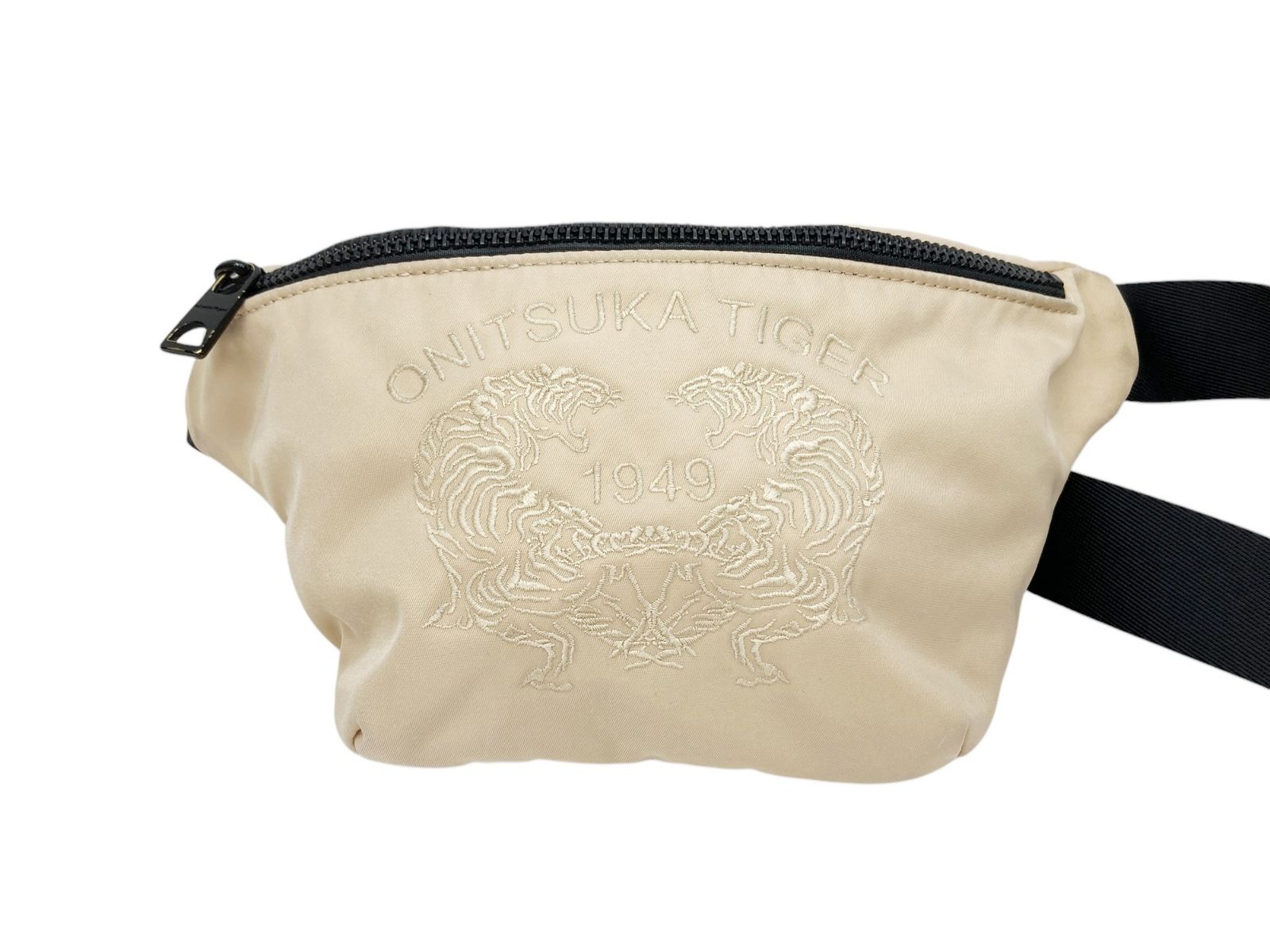 Onitsuka Tiger (オニツカタイガー) WAIST POUCH 1949 ロゴ刺繍 