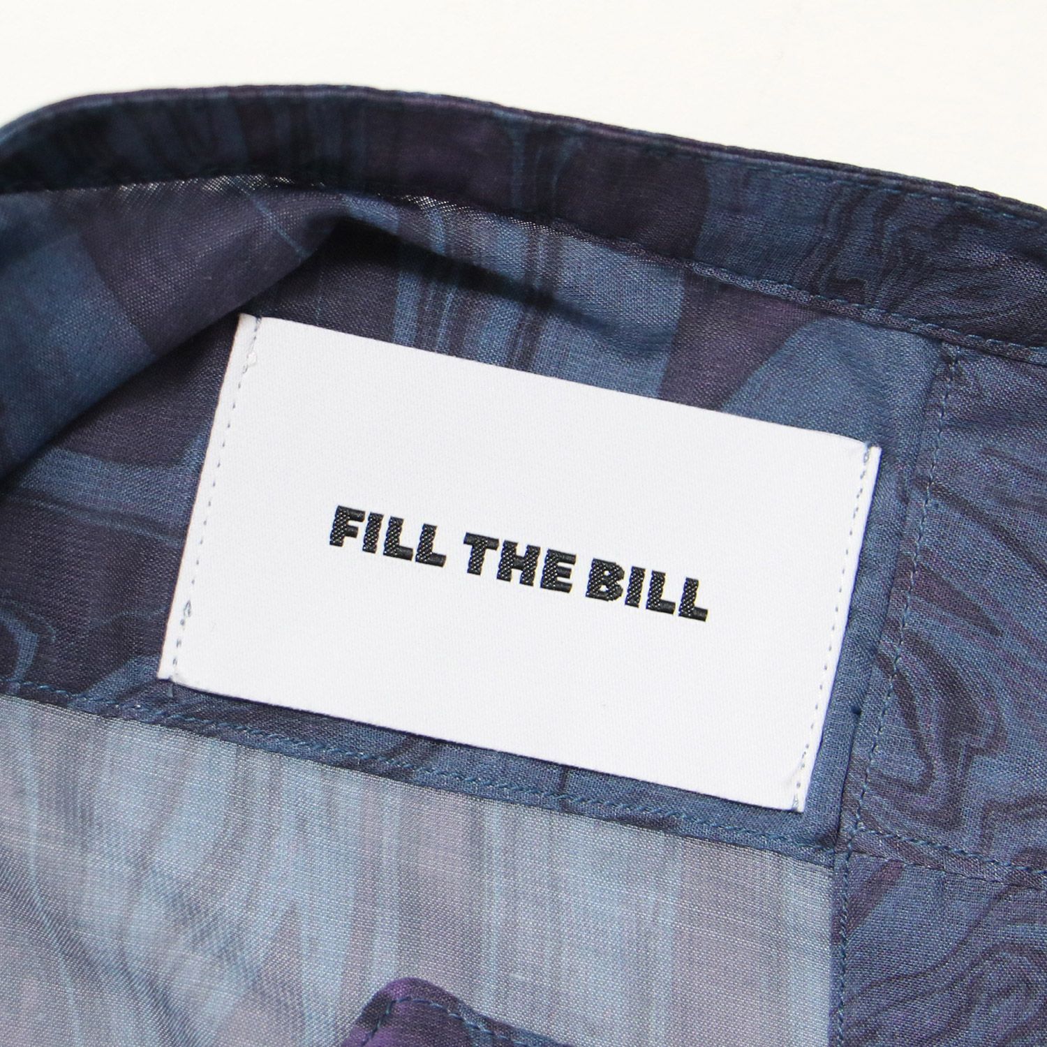 美品 FILL THE BILL フィル ザ ビル シャツ ブラウス トップス カットソー グレー パープル系 1(M) シアー シャツ 長袖  マーブル 柄 きれいめ 上品 ロングシャツ シースルー【レディース】 - メルカリ