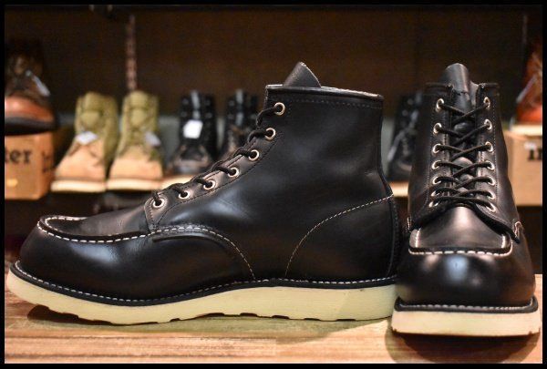 【10E美品犬タグ 】レッドウィング8179アイリッシュセッターredwing 10E 箱付 DEAD 旧半円犬タグ 92年7月刻印】レッドウィング 875 アイ