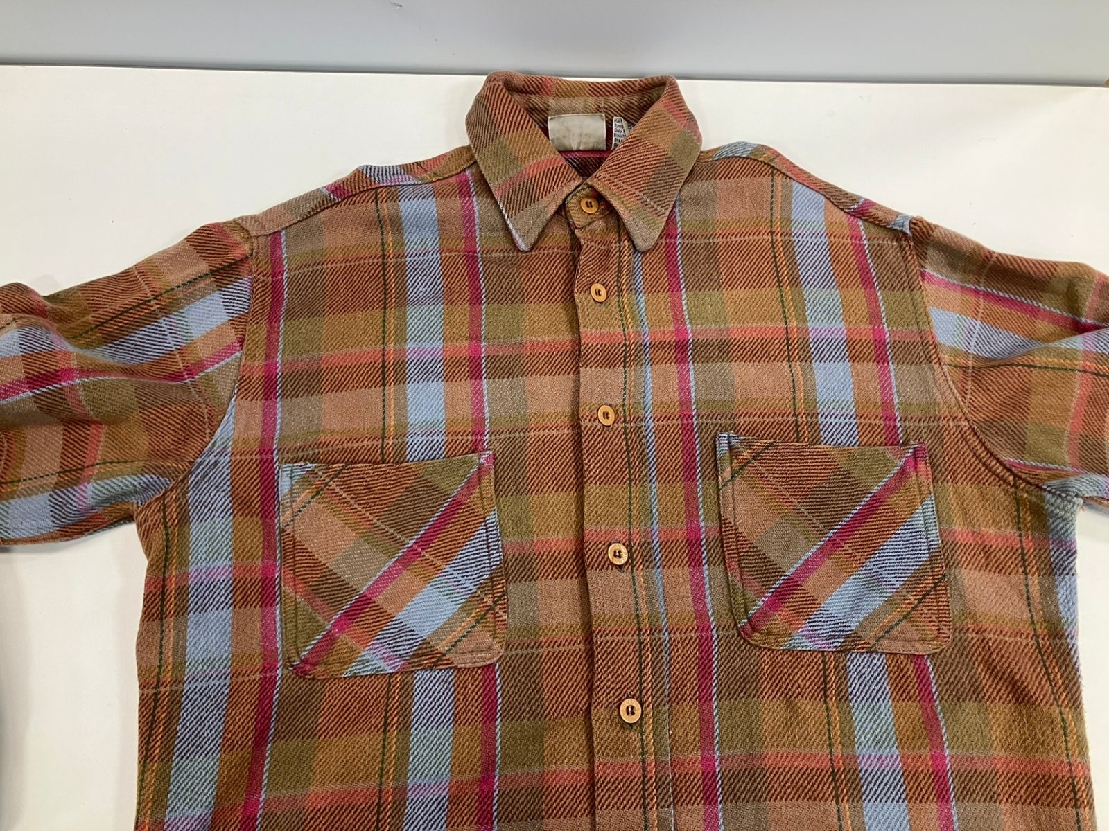 ビッグマック BIG MAC 80's 80s 80年代 ヘビーネルシャツ ヘビネル