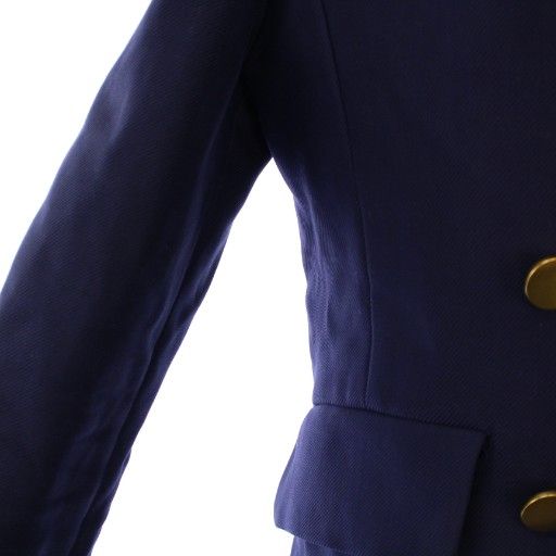 アンスクリア INSCRIRE ダブルブレスト テーラードジャケット ブレザー アウター 総裏地 36 紺 ネイビー BB USTAUSTRALIA_COM_AU