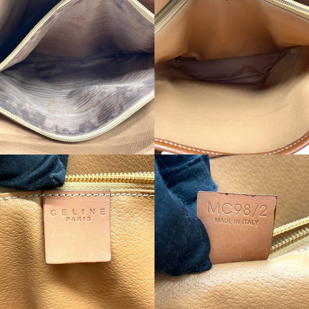 美品】CELINE セリーヌ ヴィンテージ マカダム バケツ型