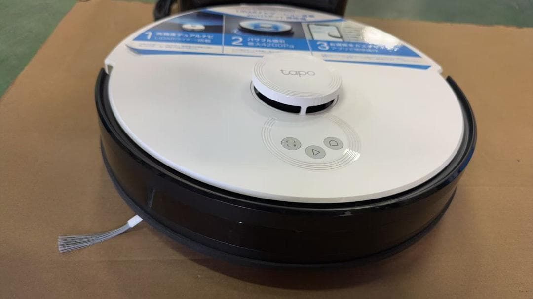 Tapo RV30 Plus ロボット掃除機＆自動ゴミ収集機 水拭き 728244
