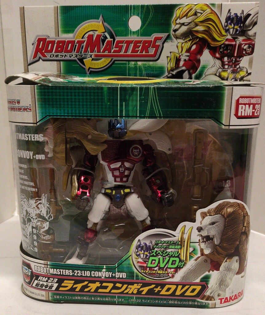 タカラ ロボットマスターズ ライオコンボイ メタリックVer. DVD付 RM23 トランスフォーマー