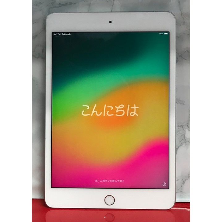 【クーポンあり♪】　iPad mini 5　第5世代　Wi-Fi  +  Cellularモデル　256GB　シルバー　iOS 17.5.1　7.9インチ　A2124 　バッテリー82%　タブレット　本体　充電器付属　★チャレンビー