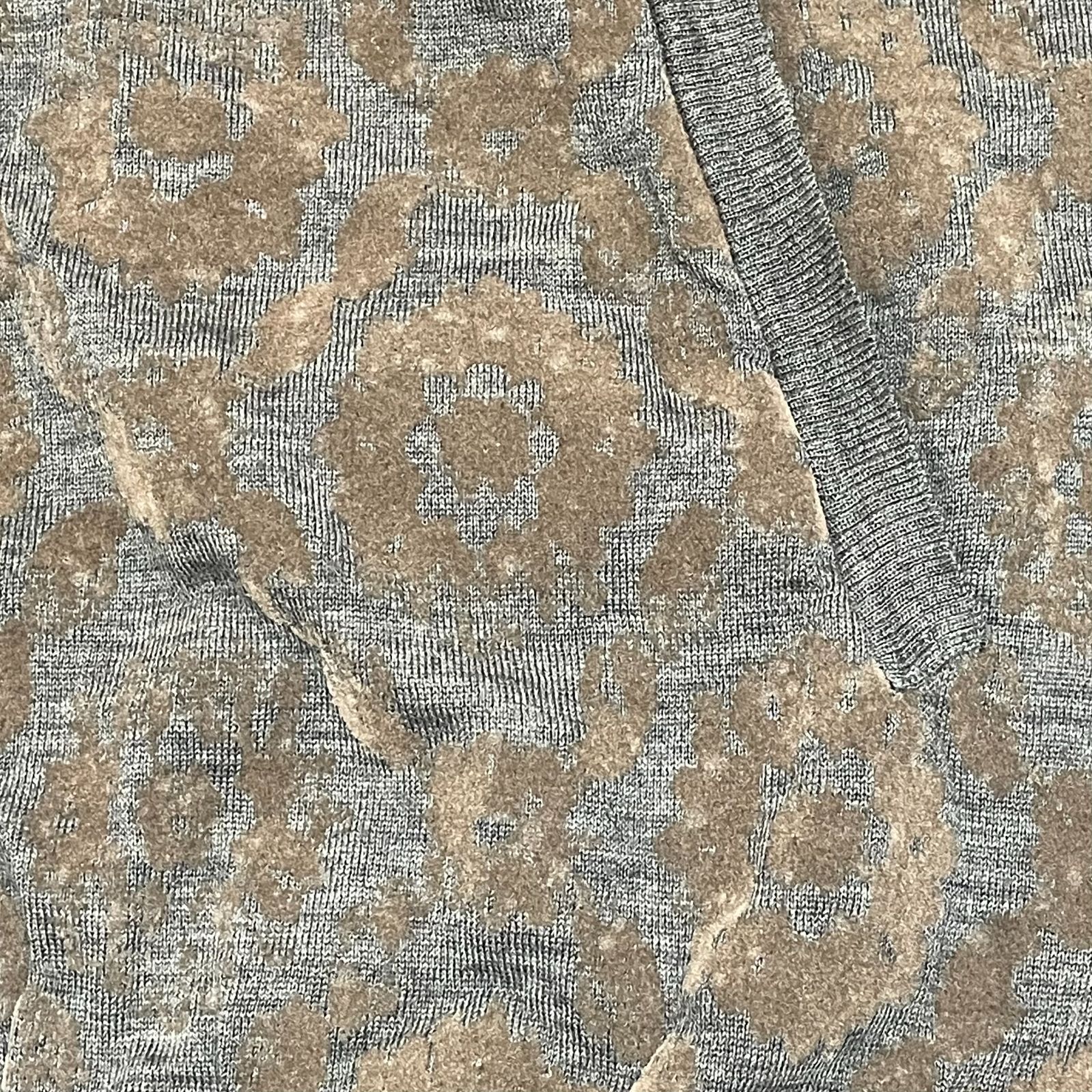 UNDERCOVER 10AW FLOCKY PRINT CARDIGAN フロッキー プリント 