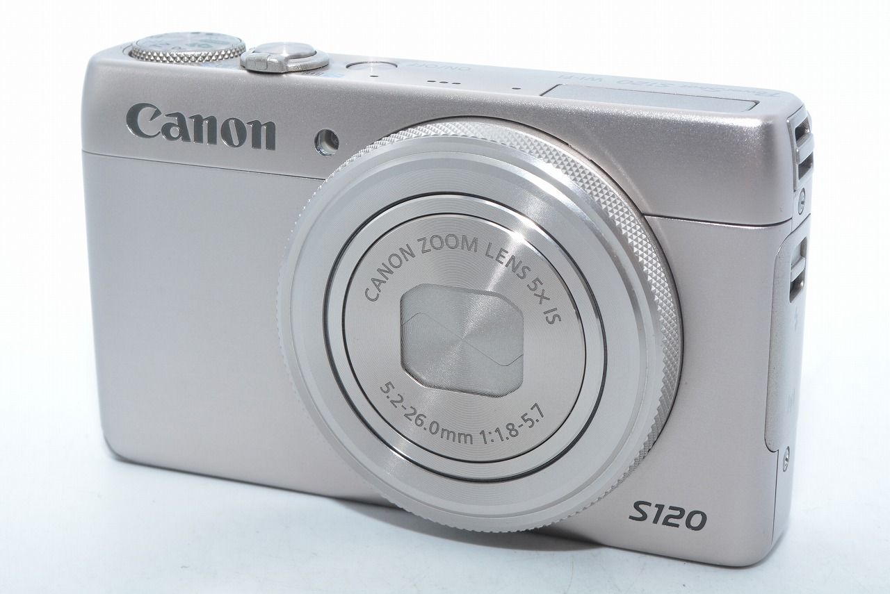 Canon S120 デジタルカメラ シルバー Amazon | Canon デジタルカメラ PowerShot S120(シルバー) F値1.8 広角