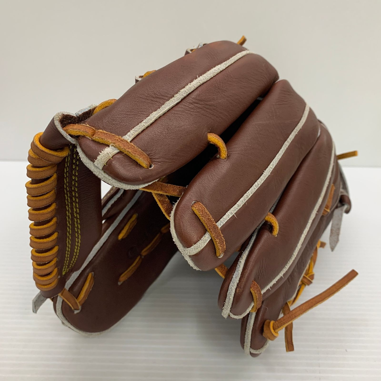 中古品 ハタケヤマ HATAKEYAMA 硬式 外野手用グローブ G-42eb