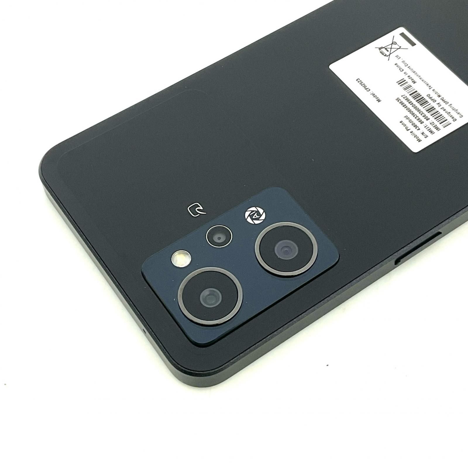 ● 美品 OPPO Reno9 A 128GB ナイトブラック SIMフリー ムスビー｜安心保証 新品同様 OPPO Reno9 A ナイトブラック