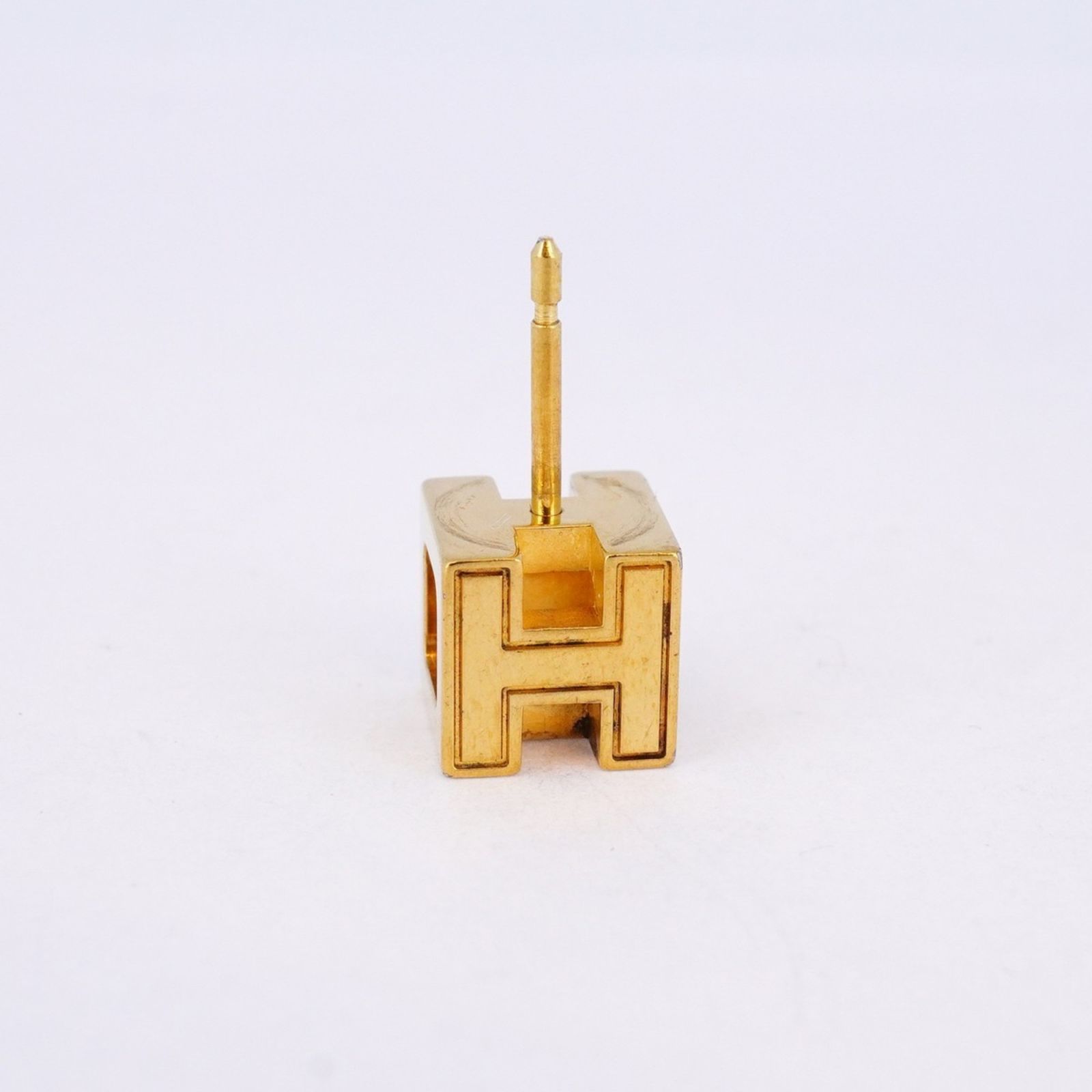 エルメス(Hermes) エルメス ピアス カージュドアッシュ GPメッキ