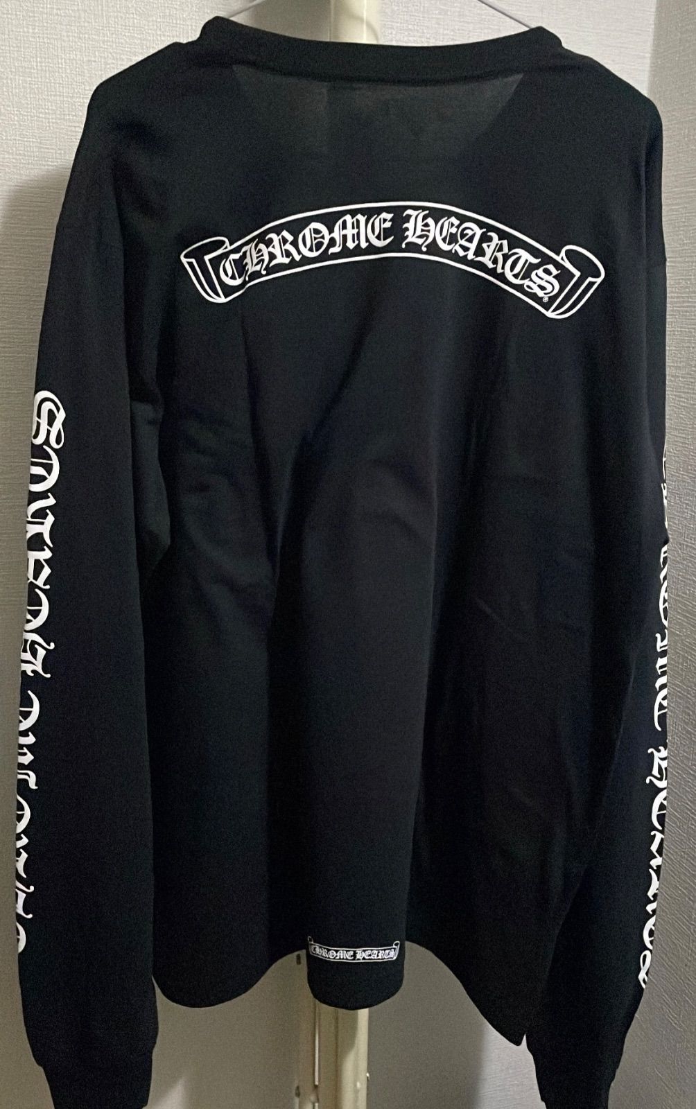 新品 chrome hearts クロムハーツ ロンT ブラック XL - メルカリ