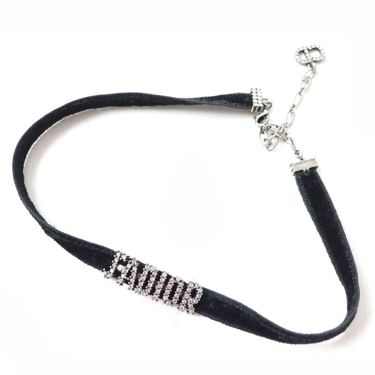 極美品△クリスチャンディオール JADIOR Choker ジャディオール