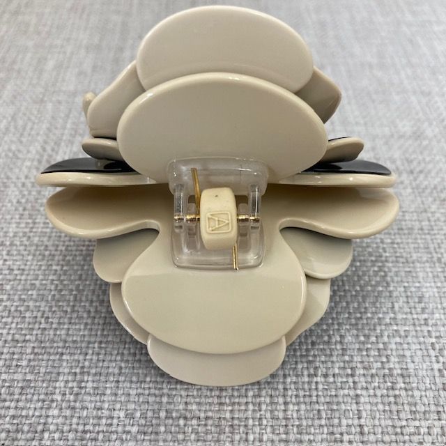 アレクサンドルドゥパリ　カメリア　スワロフスキー バレッタ (6 cm)｜ALEXANDRE DE PARIS（アレクサンドル ドゥ パリ）