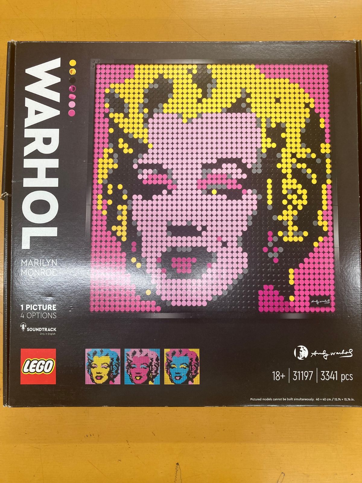 レゴ(LEGO) レゴアート アンディ・ウォーホル:マリリン・モンロー