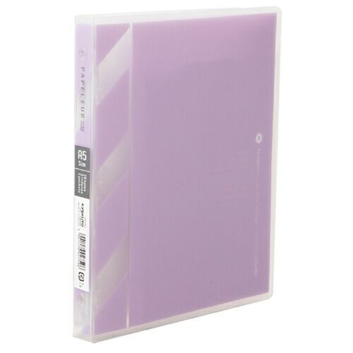 (まとめ)【キョクトウ】 バインダー A5 パープル LN53PU 【×20セット】