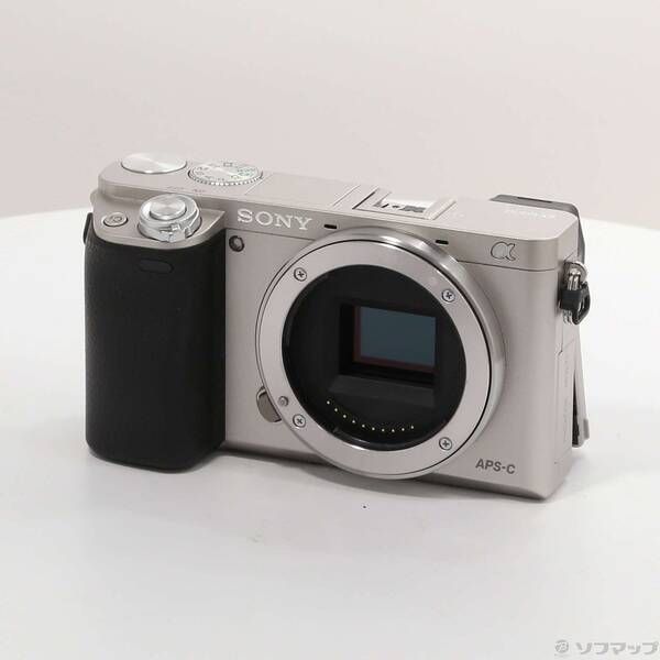 中古品〕 α6000 ボディ シルバー ILCE-6000【349】 Sony α6000