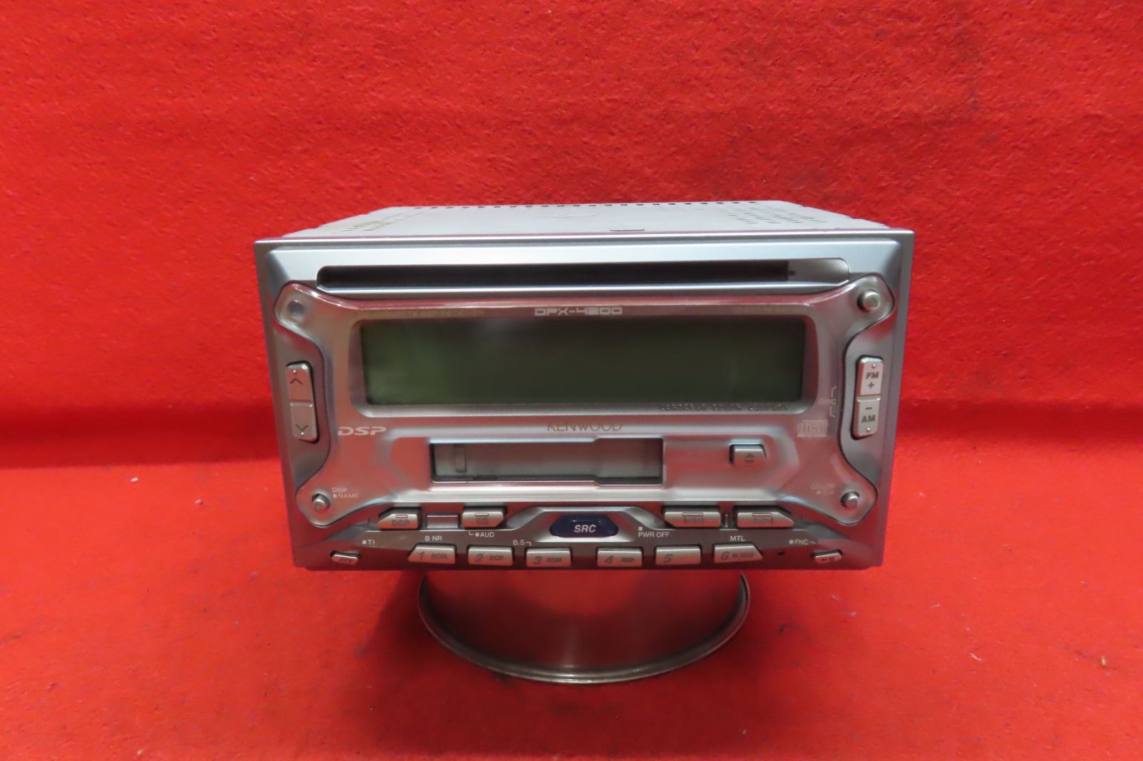 ＊CS1166＊ケンウッド KENWOOD　DPX-4200　CD カセットプレーヤー　デッキ　カーオーディオ　2DIN