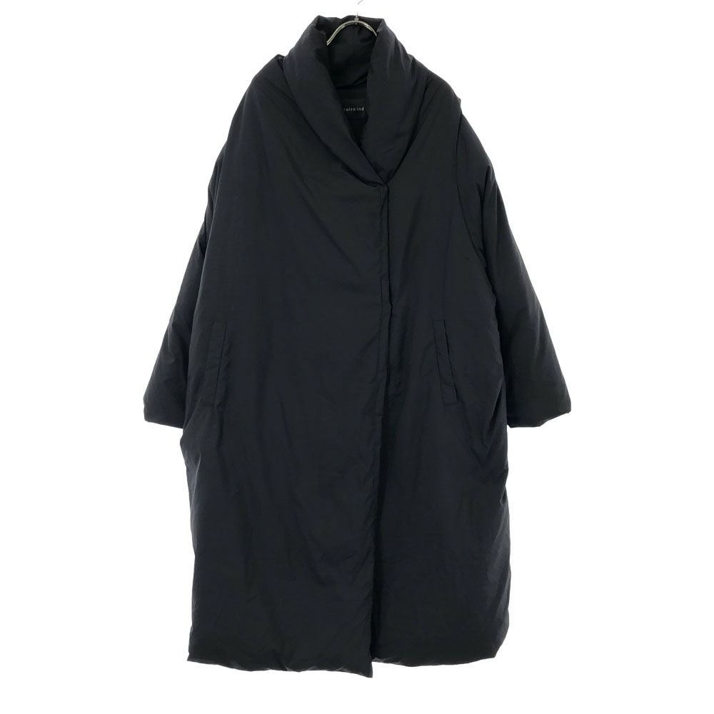 ミズイロインド ダウンコート ブラック mizuiro ind レディース - メルカリ