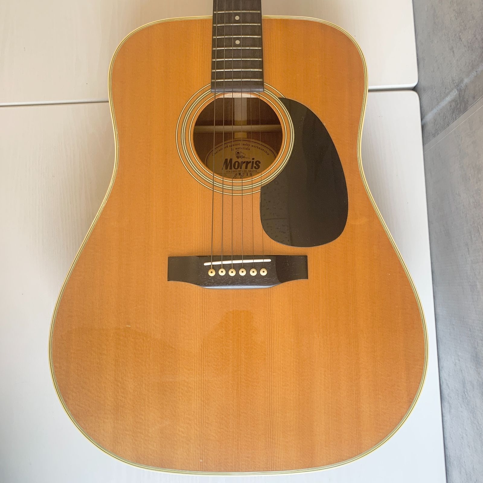 【美品】Morris W-18 アコースティックギター モーリス Sケース付 Yahoo!オークション -「morris w 18」の落札相場・落札価格