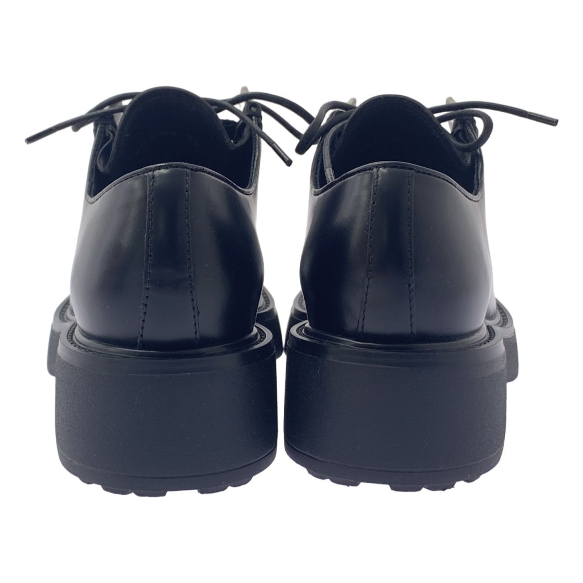 新品】 PRADA / プラダ | DIAPASON BRUSHED LEATHER LACEUP SHOES 
