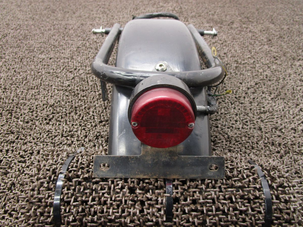 エストレヤ 社外 リアフェンダー テールランプ フラット A5885 BJ250A カスタム素材に カワサキ BJ250AE Estrella キャブ車 BRIGHTFACE_UK