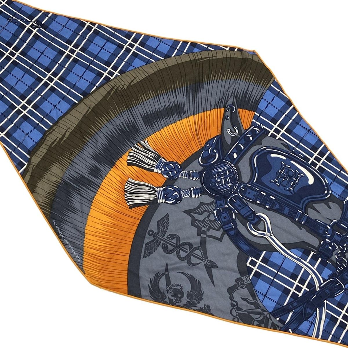 エルメス　ロザンジュ　ネイビー　美品 楽天市場】HERMES エルメス スカーフ ロザンジュ ミニ LOSANGE