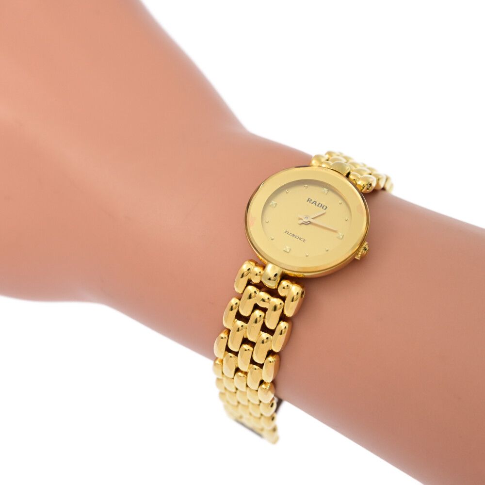 Rado ラドー フローレンス・クォーツ 時計 腕時計/SS/stainless steal