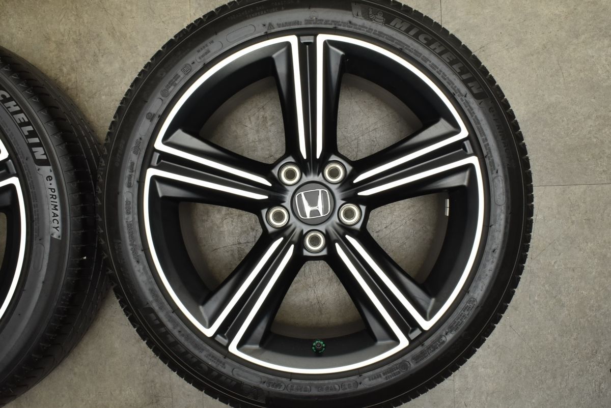 使用僅か ホンダ CY2 アコード e HEV 純正 18in 8J 50 PCD114.3 ミシュラン eプライマシー 235 45R18 ノイズリデューシング FFCRYSTALESIA_COM