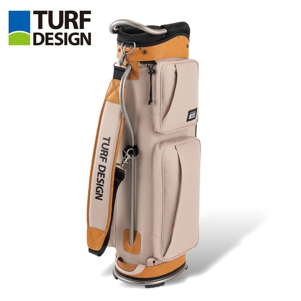 ターフデザイン TURF DESIGN TDCB-BE70 カート キャディバッグ 2025 9.5型 2.5kg アウトドアスタイル BE ベージュ